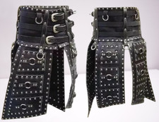 Medieval Black Leather Warrior