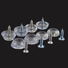 Screw On Clear Rubber Feet