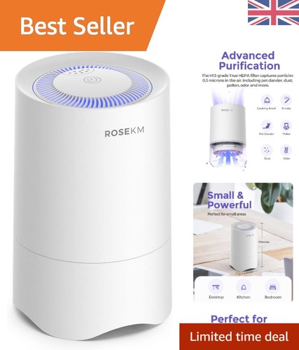 Compact true hepa air purifier - air,