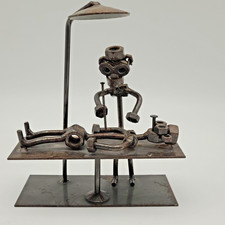Nuts & Bolts Art Figure