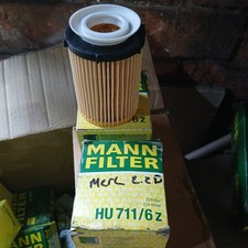 2x Oil Filter fits MERCEDES C350E S205, W205 2.0 15 to 18 M274.920 