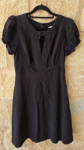 Monsoon 100 silk - silk, black