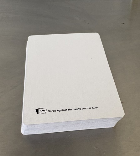 Cards against humanity white - against,