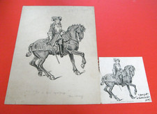 ORIGINAL  INK DRAWING POSSIBLY