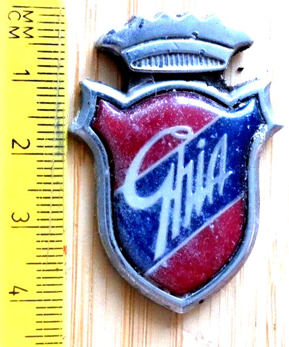Ghia shield ford car badge - ghia,