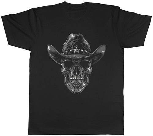 Skull cowboy mens - mens, wild