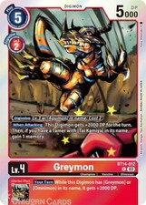 BT14-012 Greymon :: Rare Digimon Card :: BT14: Blast Ace ::