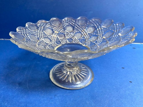 Lovely vintage pressed glass - vintage,