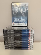 LAW AND ORDER SPECIAL VICTIMS UNIT COMPLETE COLLECTION 1-10 DVD. REGION 2 & 4