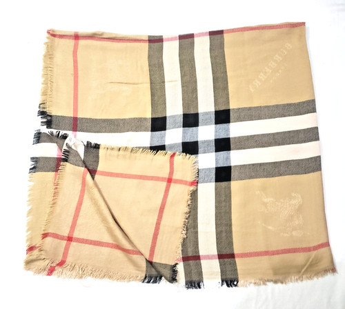 Authentic burberry silk shawl - burberry,