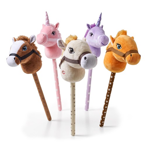 Hobby horses sticks - on, on