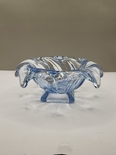 Bagley Glass Blue Equinox Vase