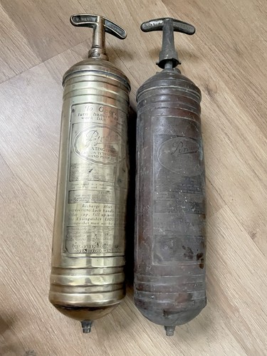 Vintage pyrene hand pump fire - pyrene,