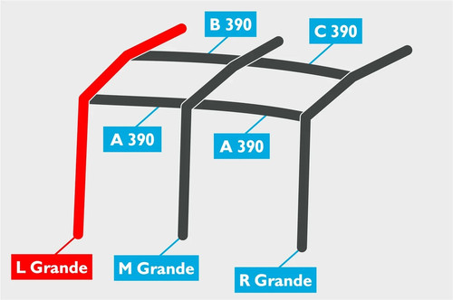 Kampa rally air 390 grande - rally,