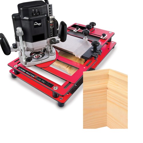 Skirting board coping jig - skirting,
