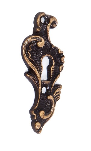 Antique brass deluxe sea shell - antique,