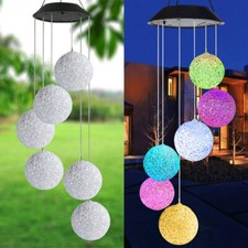 Solar Wind Chimes Lights LED