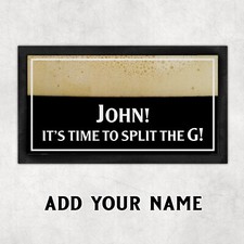 Personalised Guinness Bar