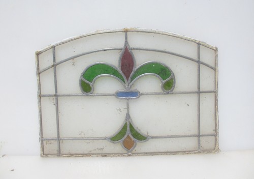 Antique stained glass window - antique,