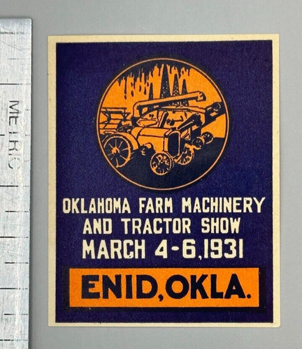 1931 oklahoma farm machinery - 1931,
