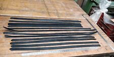 17x Black Blank Hide Leather Belts 3.6-3.8mm Thick LOT A 242 Craft UK 