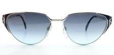 Silhouette Sunglasses M 6128 00 V 6016 57-15 140 Cat Art Vintage 80s Austria