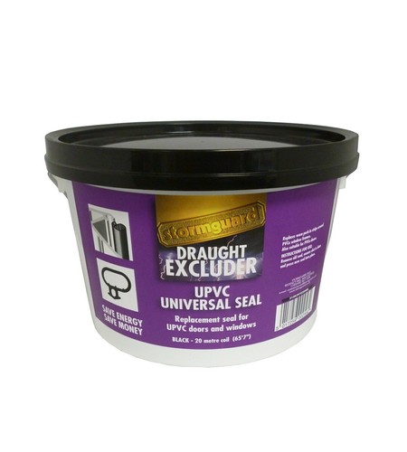 Stormguard upvc black window - upvc,