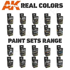 AK Interactive Real Colors Paint Sets Full Range Combined Fast Shipping