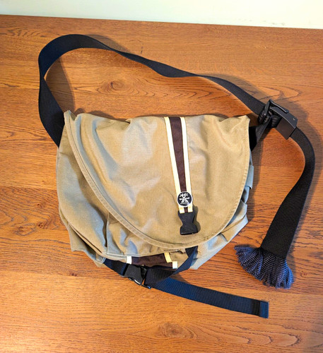 Crumpler canvas messenger bag - crumpler,