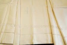 XL VINTAGE FRENCH PURE LINEN