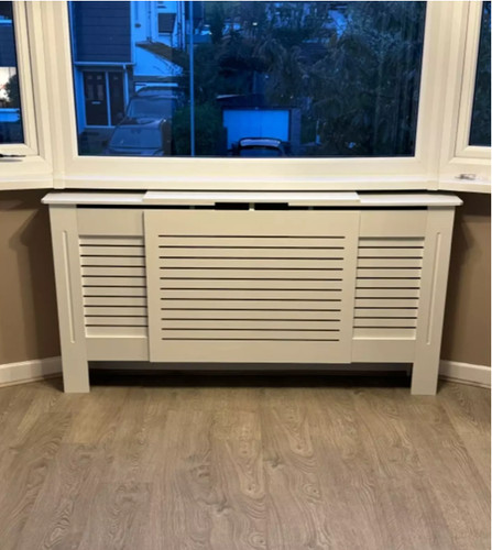 Large radiator cover - radiator, white