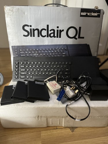 Sinclair boxed tested - ql, +