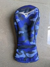 MIZUNO Premium Headcover, Blue Camo Design, Fairway Wood, Good Condition