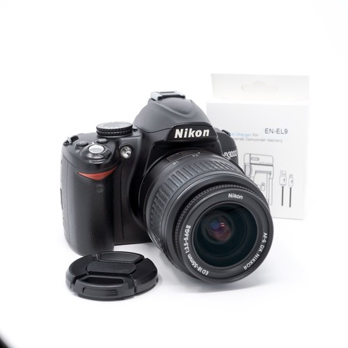 Nikon d3000 2mp dslr camera - nikon, 10.2mp