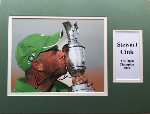 Golf stewart cink signed - stewart,