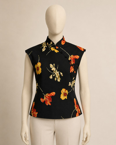 Oriental women blouse - oriental,