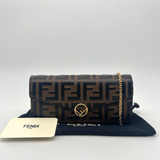 Fendi FF Continental Envelope Wallet on Chain Bag