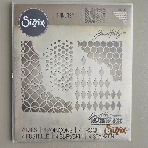 Sizzix thinlits tim holtz - thinlits,