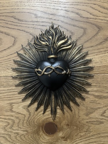 Black gold sacred - black, wall