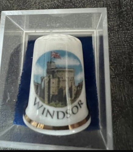 Porcelain bone china thimble