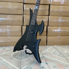 Matte Black Warlock Style Bass