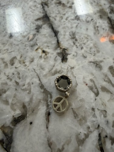 Pandora peace sign charm - pandora,