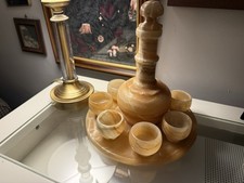 Vintage Onyx Stone Liqueur