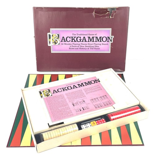 Vintage backgammon board set - backgammon,