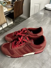 Retro Adidas Zx 700 Triple Red UK 8 2012 Running Trainers Vintage 750 500