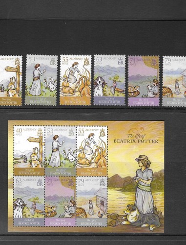Alderney 2013 mnh the - mnh, of