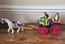 Playmobil Country Horse Drawn Carriage with Four Figures from 5226 for Stables