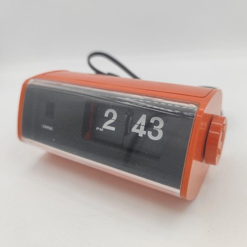Copal 222 flip - clock, orange