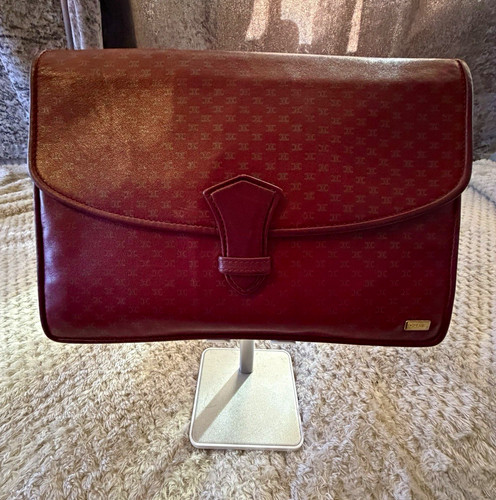 Vintage celine paris burgundy - celine,