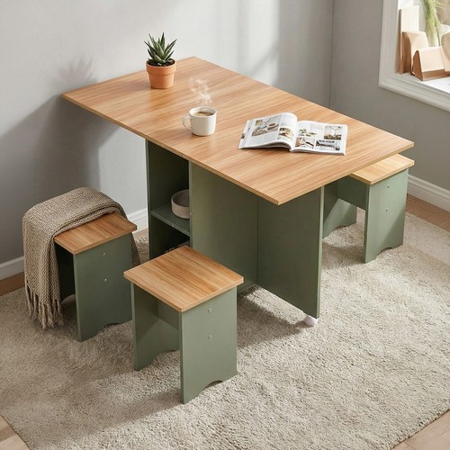 Folding dining table - folding,